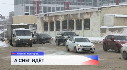 103 тысячи кубометров снега убрали дорожные службы Нижнего Новгорода за 3 дня