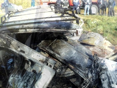 3 автомобиля столкнулись в Сергачском районе, 4 человека пострадали
