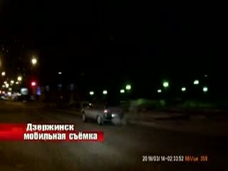 В Дзержинске погоня за автомобилистом закончилась массовым ДТП