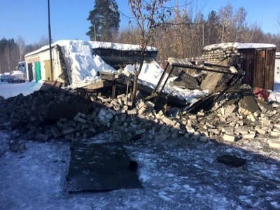 Один человек погиб в результате взрыва в гараже в Володарском районе