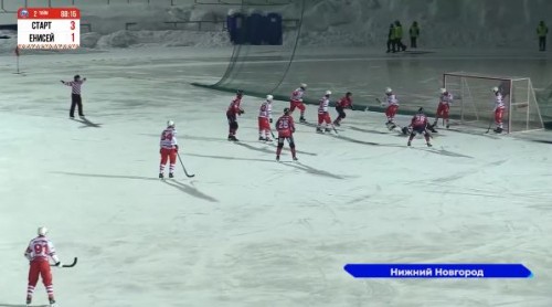 ХК «Старт» обыграл красноярский «Енисей» на своем льду