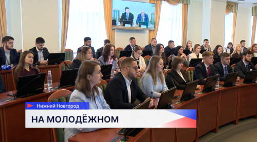 Участники «Школы молодого политика» встретились с председателем ЗСНО Евгений Люлин провёл встречу 