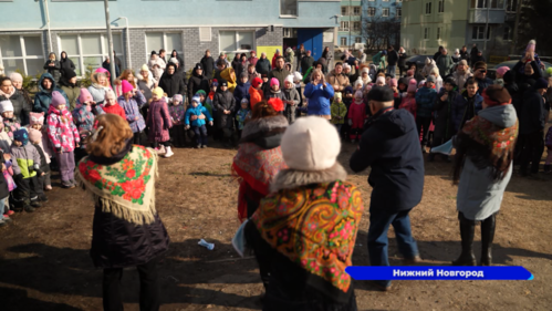 Праздники «Масленица во дворе» прошли в Нижнем Новгороде