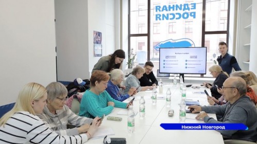 Нижегородские волонтеры научат пенсионеров пользоваться «Госуслугами»