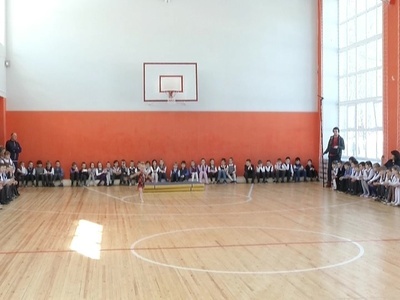 Ещё один спортивный зал появился в школе №24 Советского района