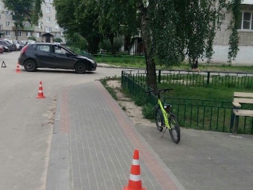 6-летнего велосипедиста сбила иномарка в Выксе