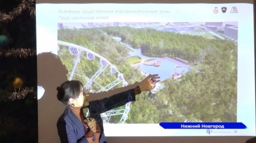 Предварительную концепцию благоустройства Автозаводского парка представили нижегородцам